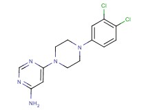 6-[4-(3,4-dichlorophenyl)-1-piperazinyl]-4-pyrimidinamine