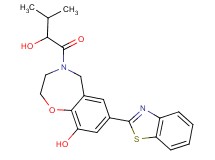 7-(1,3-benzothiazol-2-yl)-4-(2-hydroxy-3-methylbutanoyl)-2,3,4,5-tetrahydro-1,4-benzoxazepin-9-ol
