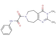 2-(2,3-dimethyl-4-oxo-3,4,5,6,8,9-hexahydro-7H-pyrimido[4,5-d]azepin-7-yl)-2-oxo-N-phenylacetamide