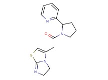 3-[2-oxo-2-(2-pyridin-2-ylpyrrolidin-1-yl)ethyl]-5,6-dihydroimidazo[2,1-b][1,3]thiazole