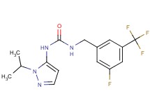 N-[3-fluoro-5-(trifluoromethyl)benzyl]-N'-(1-isopropyl-1H-pyrazol-5-yl)urea