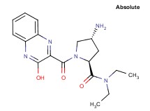 (2S,4R)-4-amino-N,N-diethyl-1-[(3-hydroxy-2-quinoxalinyl)carbonyl]-2-pyrrolidinecarboxamide