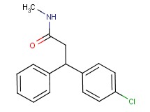 3-(4-chlorophenyl)-N-methyl-3-phenylpropanamide