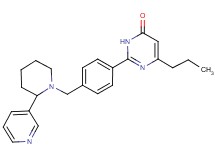 6-propyl-2-(4-{[2-(3-pyridinyl)-1-piperidinyl]methyl}phenyl)-4(3H)-pyrimidinone