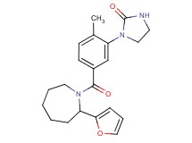 1-(5-{[2-(2-furyl)-1-azepanyl]carbonyl}-2-methylphenyl)-2-imidazolidinone