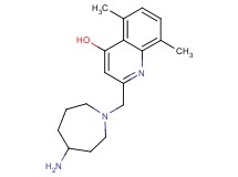 2-[(4-amino-1-azepanyl)methyl]-5,8-dimethyl-4-quinolinol dihydrochloride