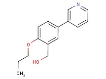 [2-propoxy-5-(3-pyridinyl)phenyl]methanol