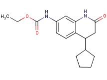 ethyl (4-cyclopentyl-2-oxo-1,2,3,4-tetrahydroquinolin-7-yl)carbamate