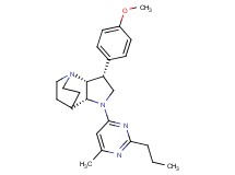 (3R*,3aR*,7aR*)-3-(4-methoxyphenyl)-1-(6-methyl-2-propylpyrimidin-4-yl)octahydro-4,7-ethanopyrrolo[3,2-b]pyridine