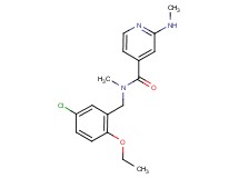 N-(5-chloro-2-ethoxybenzyl)-N-methyl-2-(methylamino)isonicotinamide