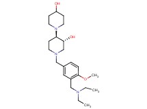 (3'R*,4'R*)-1'-{3-[(diethylamino)methyl]-4-methoxybenzyl}-1,4'-bipiperidine-3',4-diol
