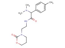 2-(dimethylamino)-2-(4-methylphenyl)-N-[2-(2-oxo-1,3-oxazinan-3-yl)ethyl]acetamide