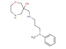 6-[({3-[methyl(phenyl)amino]propyl}amino)methyl]-1,4-oxazepan-6-ol dihydrochloride