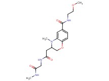 N-(2-methoxyethyl)-4-methyl-3-(2-{[2-(methylamino)-2-oxoethyl]amino}-2-oxoethyl)-3,4-dihydro-2H-1,4-benzoxazine-6-carboxamide