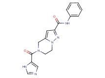 5-(1H-imidazol-5-ylcarbonyl)-N-phenyl-4,5,6,7-tetrahydropyrazolo[1,5-a]pyrazine-2-carboxamide