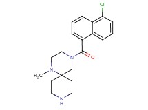 4-(5-chloro-1-naphthoyl)-1-methyl-1,4,9-triazaspiro[5.5]undecane dihydrochloride
