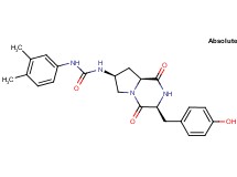 N-(3,4-dimethylphenyl)-N'-[(3S,7S,8aS)-3-(4-hydroxybenzyl)-1,4-dioxooctahydropyrrolo[1,2-a]pyrazin-7-yl]urea