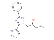 1-[3-phenyl-5-(1H-1,2,3-triazol-5-yl)-1H-1,2,4-triazol-1-yl]butan-2-ol