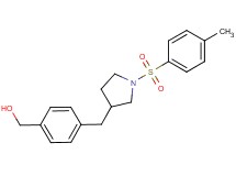 [4-({1-[(4-methylphenyl)sulfonyl]pyrrolidin-3-yl}methyl)phenyl]methanol