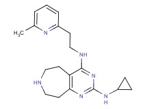 N~2~-cyclopropyl-N~4~-[2-(6-methylpyridin-2-yl)ethyl]-6,7,8,9-tetrahydro-5H-pyrimido[4,5-d]azepine-2,4-diamine