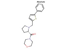 4-{1-[(5-phenyl-2-thienyl)methyl]-L-prolyl}morpholine