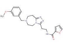 N-{2-[7-(3-methoxybenzyl)-6,7,8,9-tetrahydro-5H-[1,2,4]triazolo[4,3-d][1,4]diazepin-3-yl]ethyl}-2-furamide