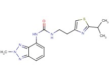 N-[2-(2-isopropyl-1,3-thiazol-4-yl)ethyl]-N'-(2-methyl-2H-1,2,3-benzotriazol-4-yl)urea