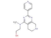 2-[methyl(2-pyridin-4-yl-5,6,7,8-tetrahydropyrido[3,4-d]pyrimidin-4-yl)amino]ethanol