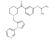 (3-isopropoxyphenyl)(1-{[1-(3-pyridinyl)-1H-pyrrol-2-yl]methyl}-3-piperidinyl)methanone