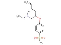 N-ethyl-N-methyl-2-[4-(methylsulfonyl)phenoxy]hex-5-en-1-amine
