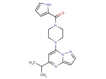 5-isopropyl-7-[4-(1H-pyrrol-2-ylcarbonyl)piperazin-1-yl]pyrazolo[1,5-a]pyrimidine
