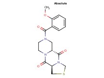 (5aR,11aR)-7-(2-methoxybenzoyl)tetrahydro-1H-pyrazino[1,2-a][1,3]thiazolo[3,4-d]pyrazine-5,11(5aH,11aH)-dione