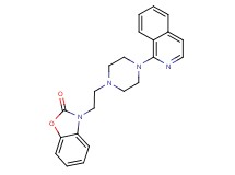 3-[2-(4-isoquinolin-1-ylpiperazin-1-yl)ethyl]-1,3-benzoxazol-2(3H)-one
