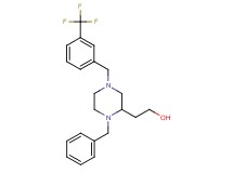 2-{1-benzyl-4-[3-(trifluoromethyl)benzyl]-2-piperazinyl}ethanol