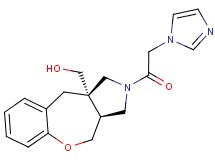 [(3aS*,10aS*)-2-(1H-imidazol-1-ylacetyl)-2,3,3a,4-tetrahydro-1H-[1]benzoxepino[3,4-c]pyrrol-10a(10H)-yl]methanol