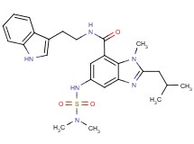 5-{[(dimethylamino)sulfonyl]amino}-N-[2-(1H-indol-3-yl)ethyl]-2-isobutyl-1-methyl-1H-benzimidazole-7-carboxamide