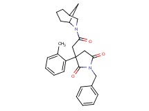 3-[2-(6-azabicyclo[3.2.1]oct-6-yl)-2-oxoethyl]-1-benzyl-3-(2-methylphenyl)-2,5-pyrrolidinedione