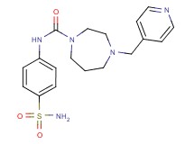 N-[4-(aminosulfonyl)phenyl]-4-(pyridin-4-ylmethyl)-1,4-diazepane-1-carboxamide