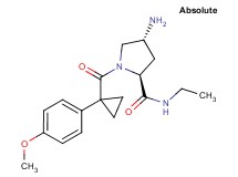 (2S,4R)-4-amino-N-ethyl-1-{[1-(4-methoxyphenyl)cyclopropyl]carbonyl}pyrrolidine-2-carboxamide