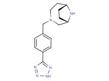 (1S*,6R*)-3-[4-(2H-tetrazol-5-yl)benzyl]-3,9-diazabicyclo[4.2.1]nonane