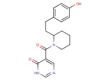 5-({2-[2-(4-hydroxyphenyl)ethyl]piperidin-1-yl}carbonyl)pyrimidin-4(3H)-one