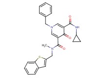 N-(1-benzothien-2-ylmethyl)-1-benzyl-N'-cyclopropyl-N-methyl-4-oxo-1,4-dihydro-3,5-pyridinedicarboxamide
