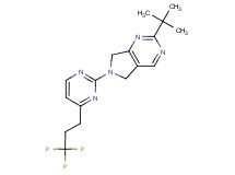 2-tert-butyl-6-[4-(3,3,3-trifluoropropyl)pyrimidin-2-yl]-6,7-dihydro-5H-pyrrolo[3,4-d]pyrimidine