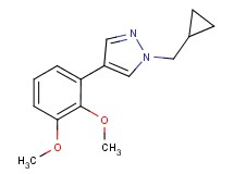 1-(cyclopropylmethyl)-4-(2,3-dimethoxyphenyl)-1H-pyrazole