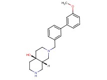 rel-(4aS,8aS)-2-[(3'-methoxy-3-biphenylyl)methyl]octahydro-2,7-naphthyridin-4a(2H)-ol dihydrochloride