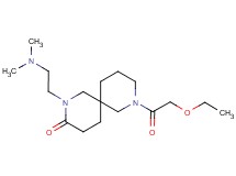 2-[2-(dimethylamino)ethyl]-8-(ethoxyacetyl)-2,8-diazaspiro[5.5]undecan-3-one