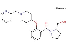 [(2S)-1-(2-{[1-(2-pyridinylmethyl)-4-piperidinyl]oxy}benzoyl)-2-pyrrolidinyl]methanol