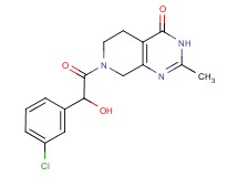 7-[(3-chlorophenyl)(hydroxy)acetyl]-2-methyl-5,6,7,8-tetrahydropyrido[3,4-d]pyrimidin-4(3H)-one