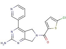 6-[(5-chloro-2-thienyl)carbonyl]-4-pyridin-3-yl-6,7-dihydro-5H-pyrrolo[3,4-d]pyrimidin-2-amine