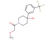 1-(methoxyacetyl)-4-[3-(trifluoromethyl)phenyl]-4-piperidinol